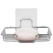 생활공식 스테인리스 부착식 비누받침대