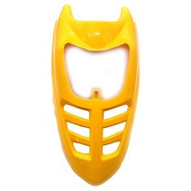 바이크 오토바이 헤드 라이트 커버 헤드라이트 램프 50cc 70cc 110cc 쿼드 ATV 전용, [04] Yellow Cover