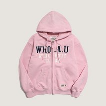 WHO.A.U 후아유 시그니처 패치 후드집업 크림 WHMZD1211U 노기모 /