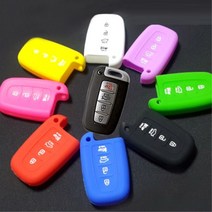 DW55E278 꾸밈 에쿠스 자차 인테리어 제네시스 용품 베라크루즈 소나타 스마트키 아반뗴 I30 구형 익스테리어 소품 튜닝 이쁜 디자인 쿠페 아반떼 멋진 MD 차량 HD 프리미엄 용 실리콘 4버튼 자동차 케이스 폴딩키 깔끔한 예쁜 카웨어 YF, R 블루