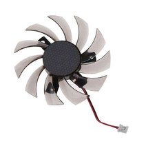 기가 바이트 6850 7970 GTX 460 GTX 560 TI R270X R7 260X 75mm PLD08010S12H 냉각 팬에 적합한 그래픽 카드 쿨러 팬