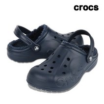 크록스바야라인드클로그성인털슬리퍼네이비205969463