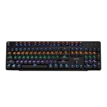 KBD-57 롤/피파4할 때 놀라운 성능 게이머 키보드, 블랙