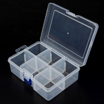 부품박스 전자 부품 정리 보관 함 케이스 6칸