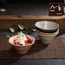 소야도자기 여주 이천 소야 나예 빙수볼 그릇 1호, 헬쏭 핑크