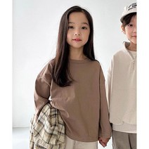 라떼티 여아 남아 티셔츠 재주소년 오렌지키즈