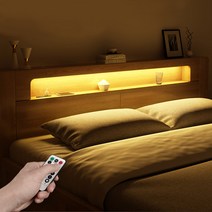 LED 리모컨 간접조명 커튼박스 침대 무드등 인테리어 주방 취침등 싱크대 붙이는 조명, 5M, 야간전용 센서형, 간접조명 내츄럴화이트