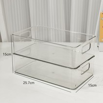 탁상겸용 수납함 대용량 코스메틱 마스크팩 투명 아크릴로 정리함 학생문구 박스에 넣는 고문, T02-2 투명한 핸드캐리 레이어드 가능
