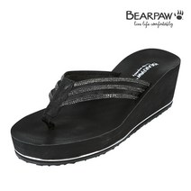 [베어파우] CASEY 블랙 키높이 쪼리 K2149001OB-W