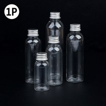 소형 액체 용기 투명 공병 패트병 5종 5개 소분통 소분용기 PET케이스, 65ml