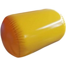 덤블링 보조기구 에어 매트 기계 체조 학교 원통형, 60cm빨간노란색(두꺼움)높이 1.2-1.3m