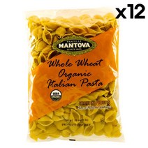 만토바 이탈리안 통밀 소라 파스타 454g x 12팩