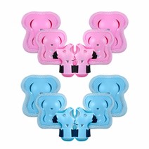 킹마트 무료배송스타 아동용 보호대 킥보드 인라인 스케이트 S보드 에스보드 보호대세트 RD9700, 1개, 보호대세트 블루 XS