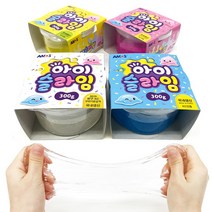 아모스 아이슬라임 300g 하늘, 50개