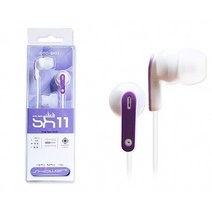 쭈bapha_샤워 이어폰 OTC-SH11 보라 칼국수줄 플랫 휴대 패션 심플 커널형 꼬임방지 스마트 칼국수선♥LtMS, ♥myside!