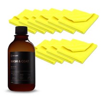 더클래스 워시앤코트 올인원 카샴푸 500ml 발수 세차 샴푸 타월, A-3 워시앤코트 500ml 세트