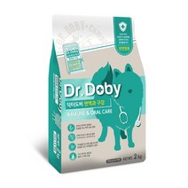 강아지 닥터도비 건강과구강 2kg 1P 사료 애견 _ 30690EA, 본상품선택
