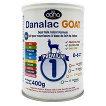 DANALAC Advance Goat Milk Infant Formula 다날락 어드밴스 0~6개월 고트밀크 분유 400g 4개