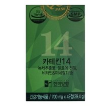 한미양행 카테킨14 29.4g, 42정, 1개