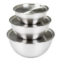 국내생산 퀸센스 다담 뚜껑포함 올스텐 믹싱볼 3종세트