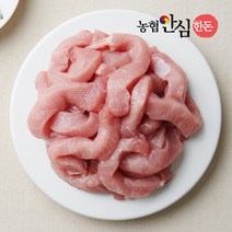 [농협안심한돈] 국내산 돼지고기 등심 탕수육용 500g, 없음