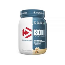 Dymatize ISO 100 하이드롤라이즈드 프로틴 파우더 고메 바닐라 21.2온스