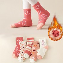 여아 양말5족 세트 가을 겨울 5켤레 양말세트 초등학생 키즈 주니어 아동 어린이