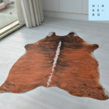 황소 러그 모조 모피 소가죽 동물 가죽 러그 거실 침실 카페트 서재 회장실 고급 북유럽 대형 카펫 사장실