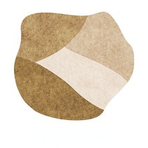 카페의자테이블 카페창업 인테리어가구 북유럽 불규칙한 라운드 러그 거실 장식 소파 커피 테이블 침실, 05 5_03 Diameter 100cm