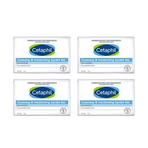세타필비누 클렌징 모이스춰라이징 비누 바 4개입, 4개, 75g