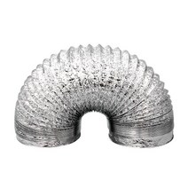 보일러 연도 자바라 난로 연도 주름관 연통 닥트호스, 폭120mm x 3m클램프+테이프2m
