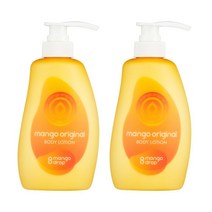 망고드랍 고보습 미백 주름 기능성 바디로션 망고오리지널 500ml, 2개