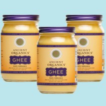 [Ancient Organics] 에인션트 오가닉스 100% GHEE 기 버터 236 ml *3병, 3병, 236ml