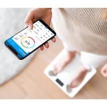 인바디체중계 스마트 체지방 체중계 블루투스, 화이트