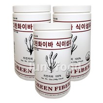 다산헬스팜 그린화이바 [승인식품]그린화이바 340gX3개 식이섬유 차전자피, 3통, 340g