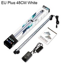 어항 꾸미기 수조 데코 장식 DOCEAN EU 플러그 수족관 물고기 탱크 화이트 블루 LED 라이트 18283848CM 바