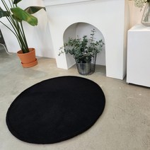 리빙플래너 소프트터치 러그 사계절 물세탁 원형 카페트 (100cm)