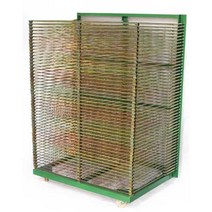 인쇄건조대 거치선반 종이말리는 실크용지 철망 철제판, 50단 (층 하중 6-8kg)