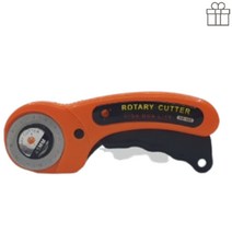 핸디 원단재단칼 가죽 커터 로터리칼 종이 곡면 자르기