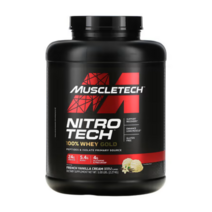 머슬테크 니트로 테크 웨이 골드 프로틴 쉐이크 벌크업 오운완 바닐라 크림 2.28kg