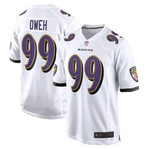 NFL 볼티모어 레이븐스 99번 오다페 오웨 럭비 미식축구 저지 유니폼