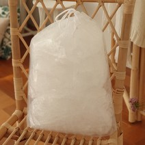 끈다리 30x40 투명비닐봉투 더스트백 여행파우치 10장