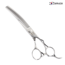 [정품] 하성 반려동물 20도 커브 미용숱가위 CVT-7-36
