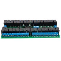 R421C32 DC12V 32 채널 Modbus RTU RS485 버스 릴레이 모듈 PLC LED 홈 오토메이션 도어락 용 UART 직렬 포, 보여진 바와 같이, 하나