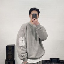 남자 루즈핏 피그먼트 MA-1 맨투맨 2021 S/S