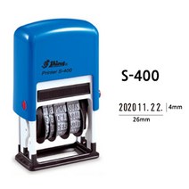 구문 일부인 날짜 스탬프 일부인 년월일, S-300, 적색