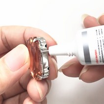 이동식 구멍 신발 크리스탈 다이아몬드 액세서리 신발 버클 diy 스테인드 글라스 다이아몬드 타 노스 보석 장식 작은 빨간 책, 바닥 집게 보강재 B7 글루  1개(15ml)