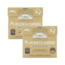 뉴질랜드 양태반 SPH 플라센타 100000 100프로Ovine Placenta 120캡슐 2개, 1개, 기본