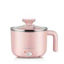 슬로우 쿠커 Joyoung 미니 휴대용 전기 멀티 밥솥 1.2L 식사 난방 냄비 스테인레스 스틸 내부, 01 without steamer, UK