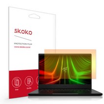 아트박스/스코코 레이저 블레이드 14 R3080 QHD 블루라이트차단 필름, 1개